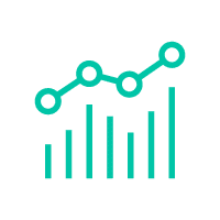 marketing automation data driven strategy icon